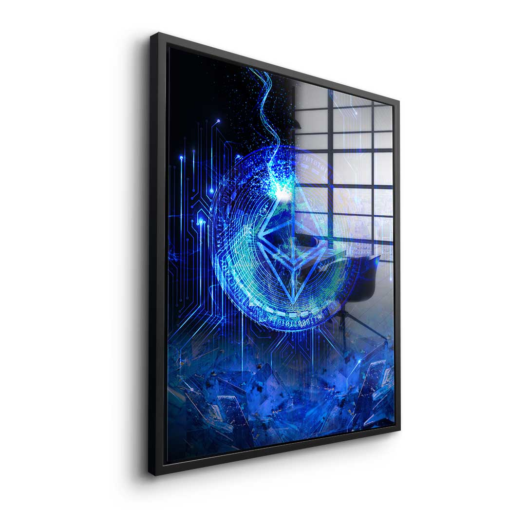 Matrix Ethereum - Acrylglas
