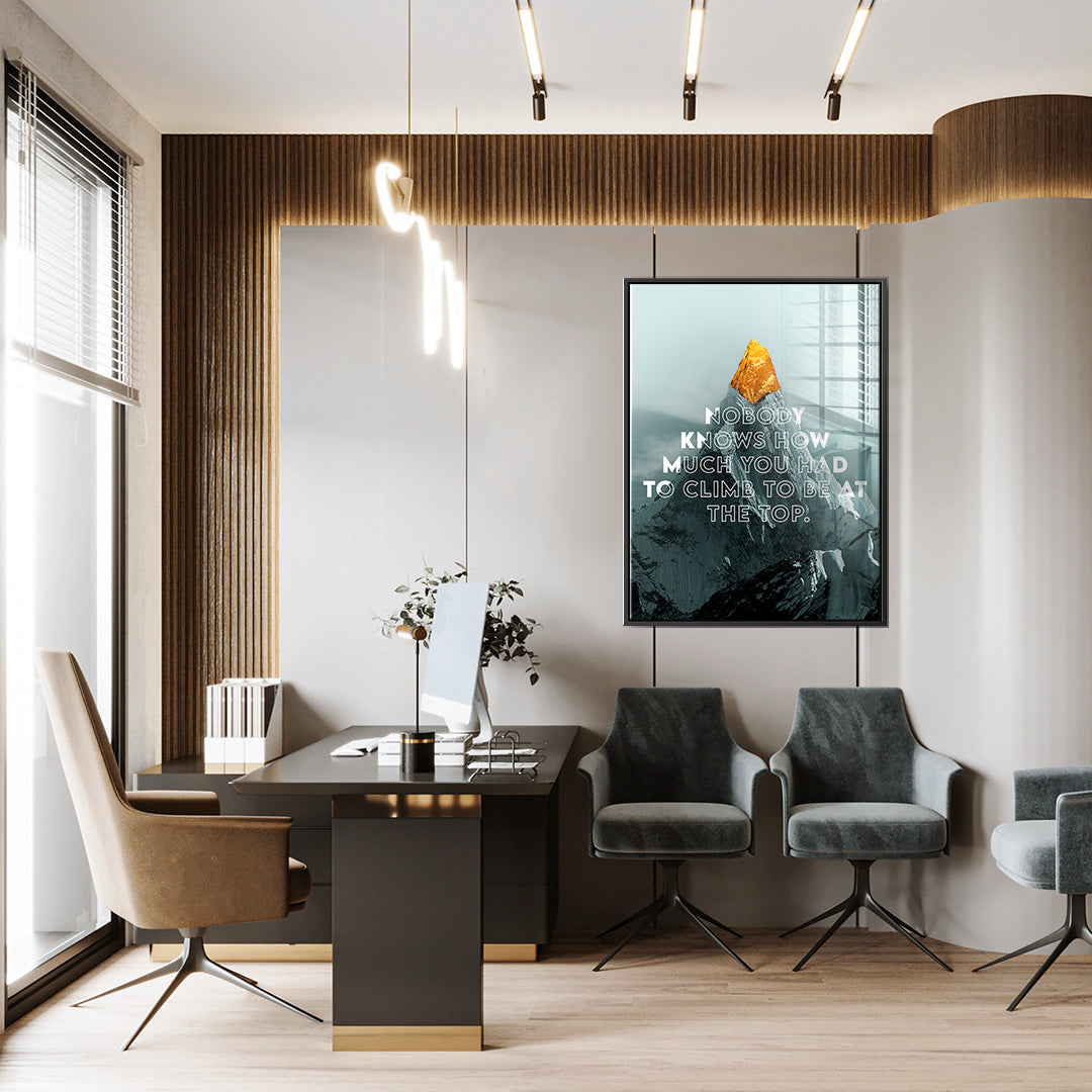 Be at the Top - Acrylglas