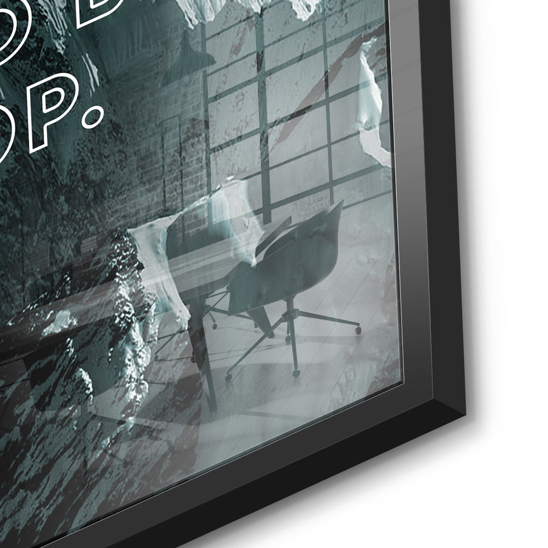 Be at the Top - Acrylglas