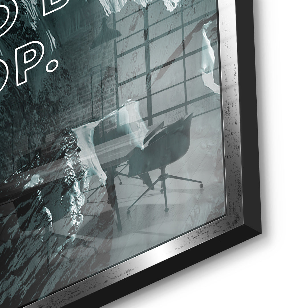 Be at the Top - Acrylglas