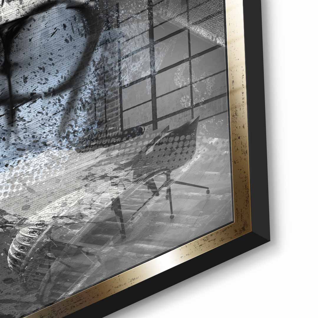 Hustle Hard - Acrylglas