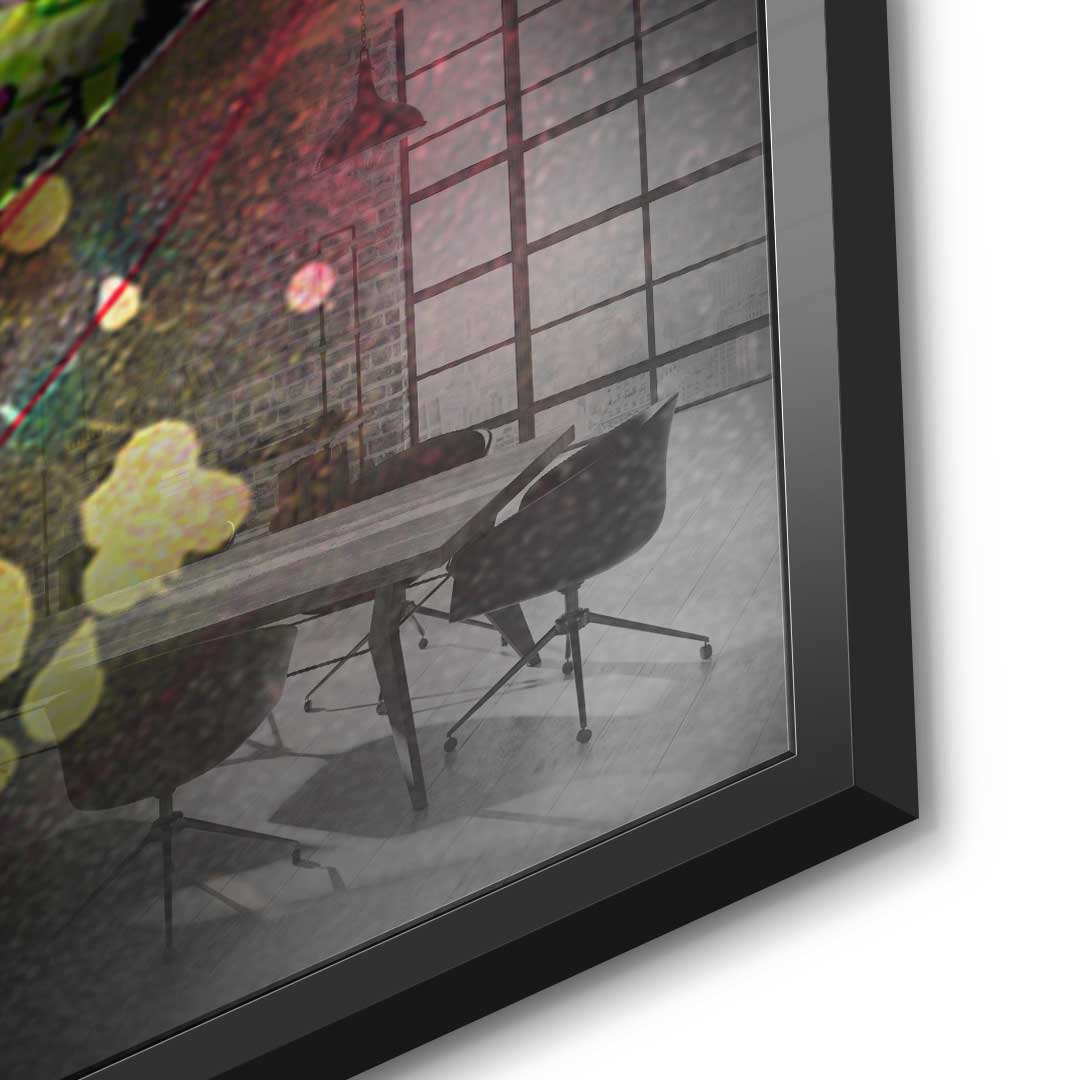 Graffiti Lips - Acrylglas