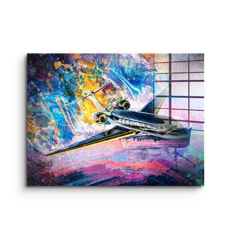 Private Jet - Acrylic