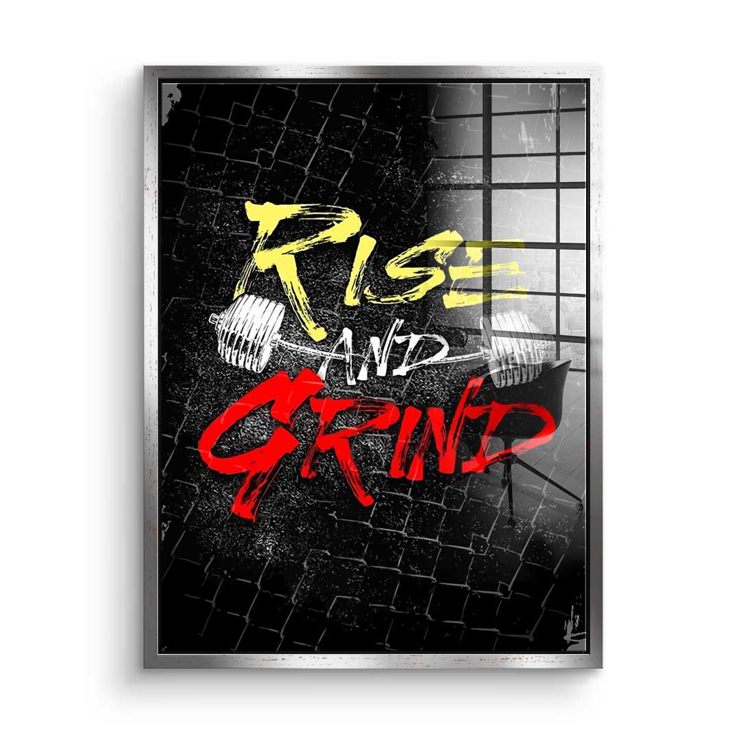 Rise And Grind - Acrylglas