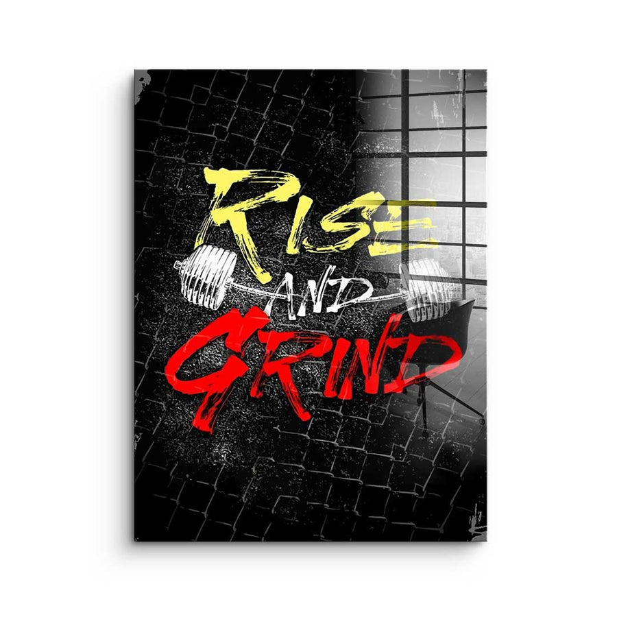 Rise And Grind - Akryl