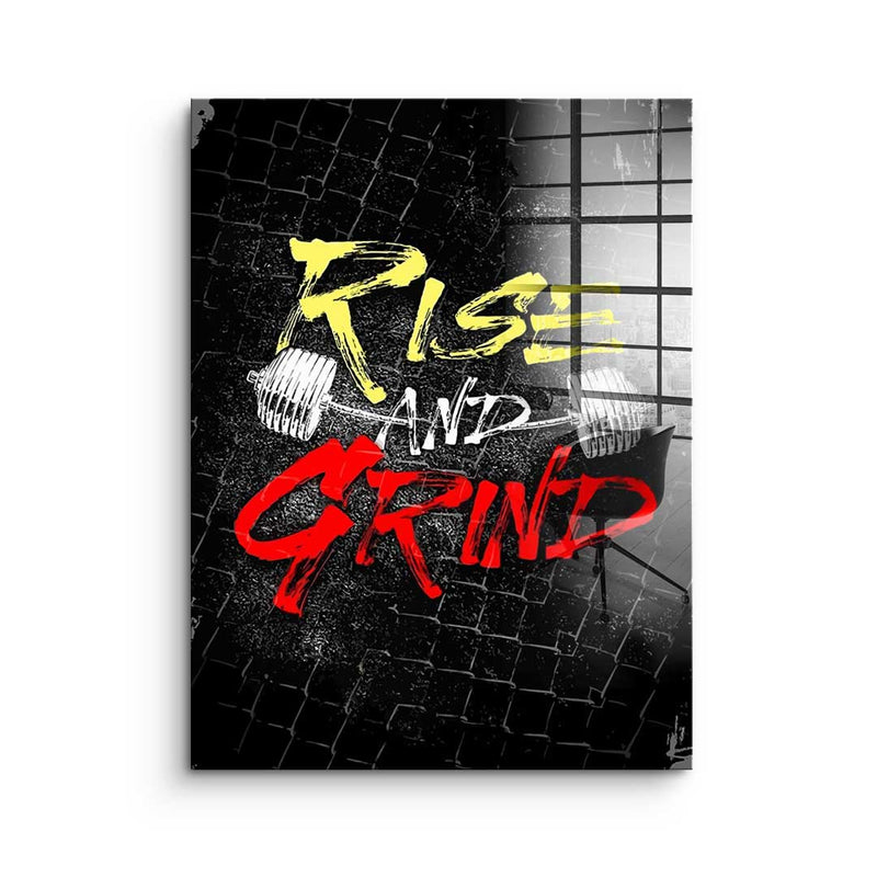 Rise And Grind - Acrylglas