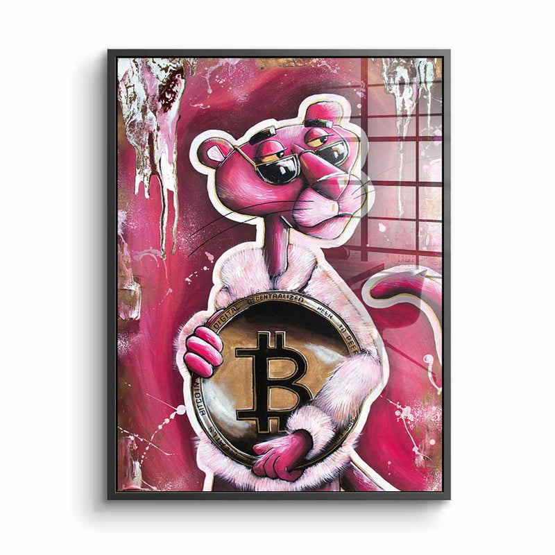 Bitcoin Panther - Acrylglas