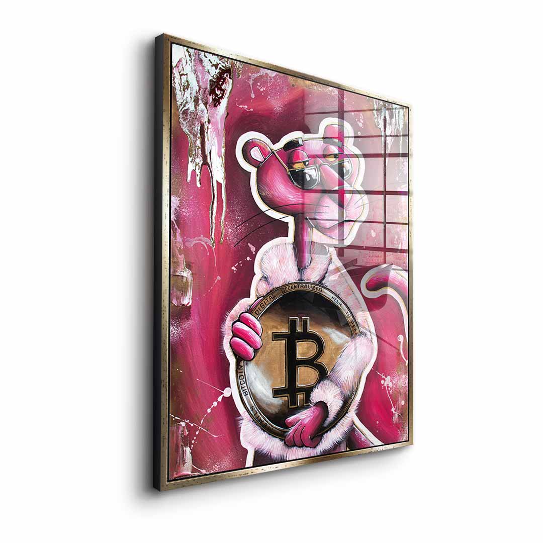 Bitcoin Panther - Acrylglas