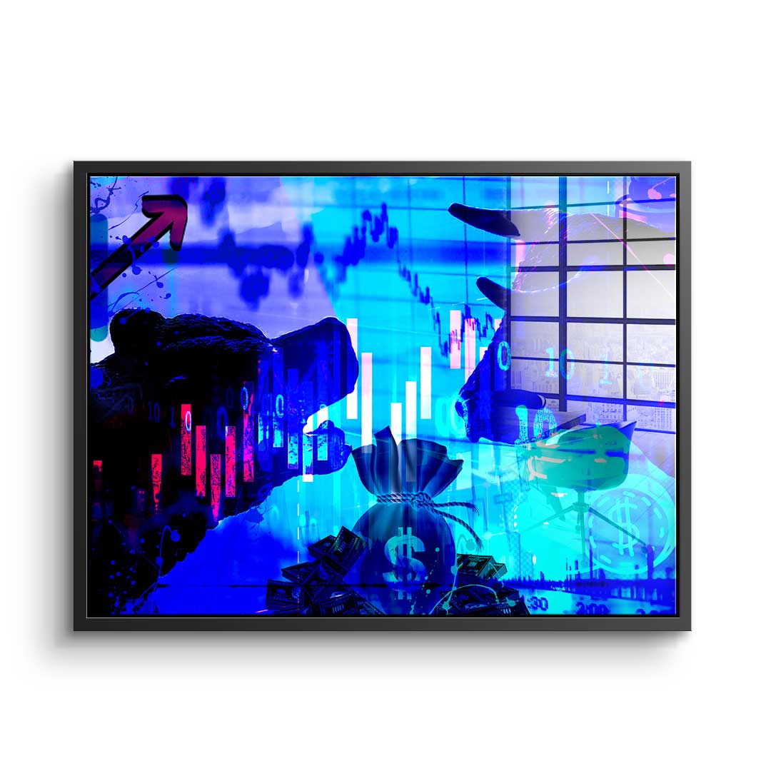 Trading Goal - Acrylglas