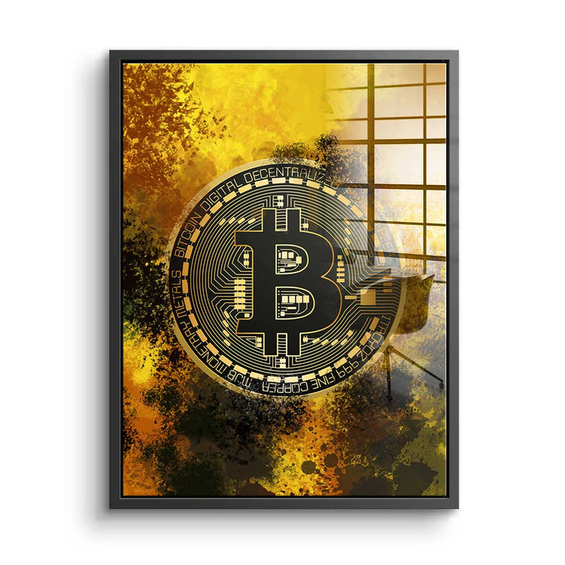 Wild Bitcoin - Acrylglas