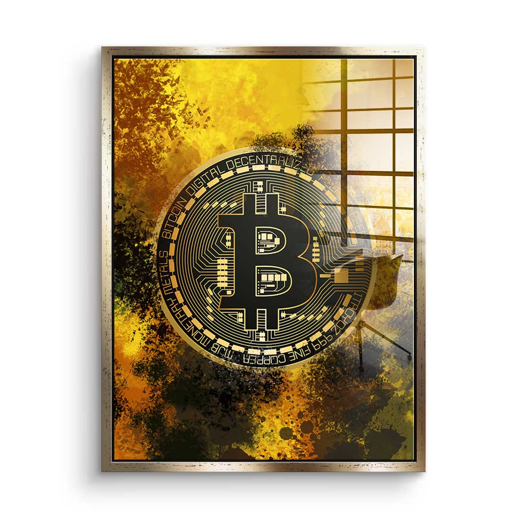Wild Bitcoin - Acrylglas