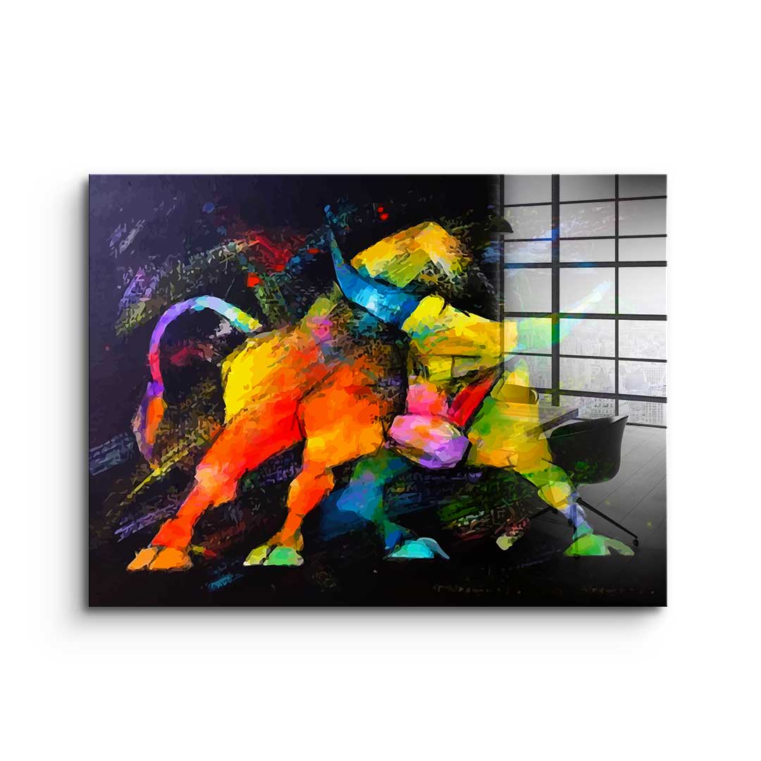 Wild Bull - acrylic glass