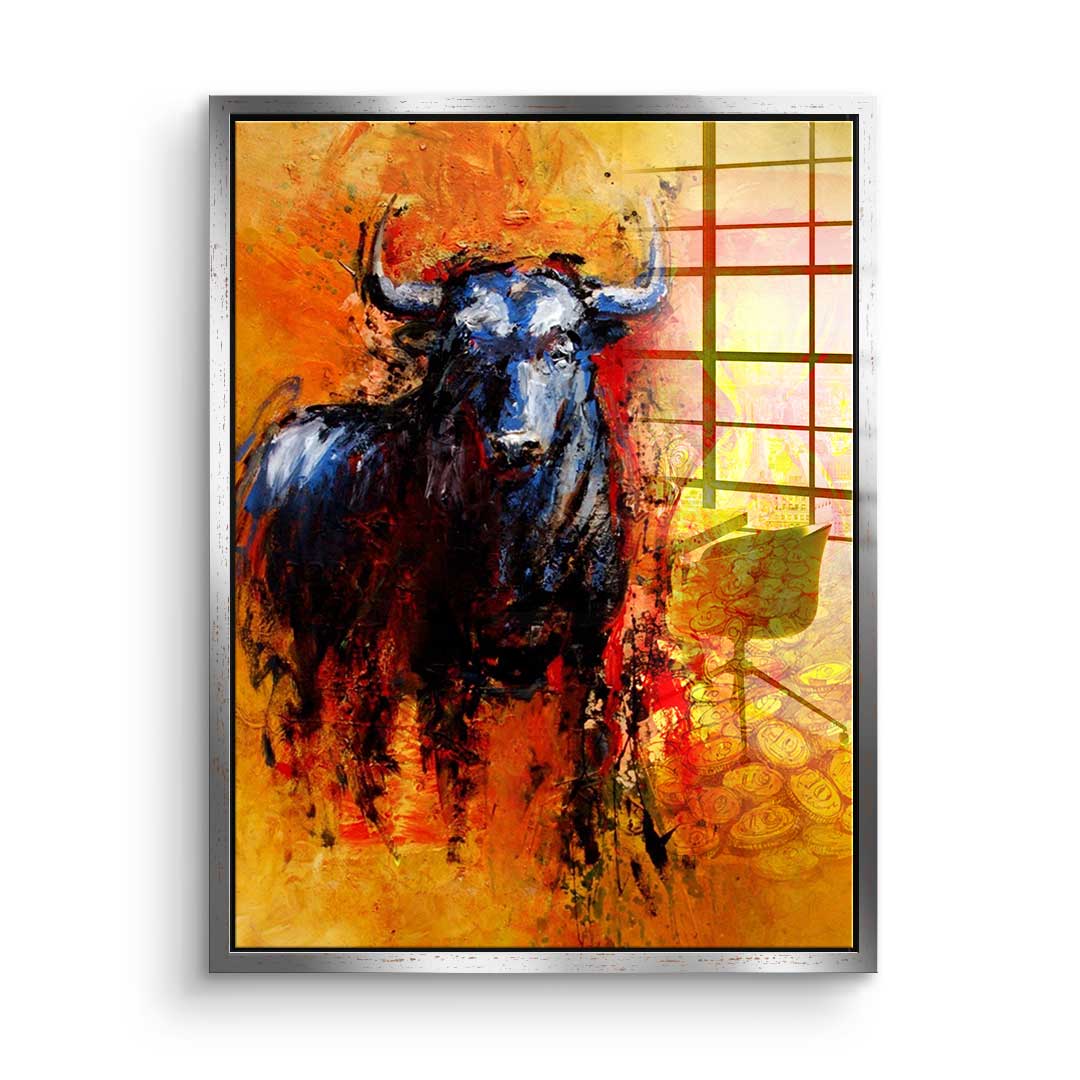 Time is money - acrylic glass