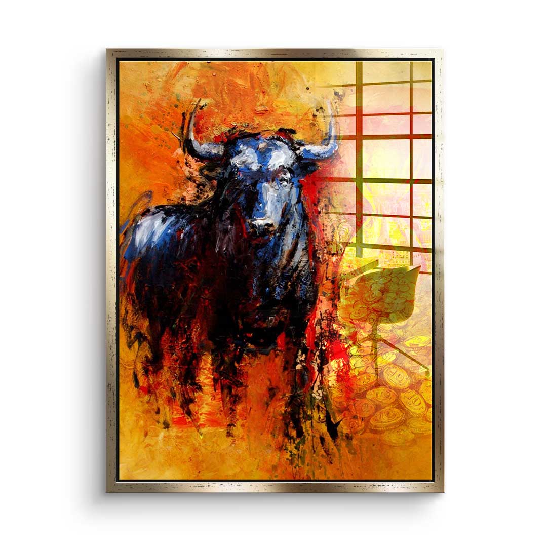 Time is money - acrylic glass