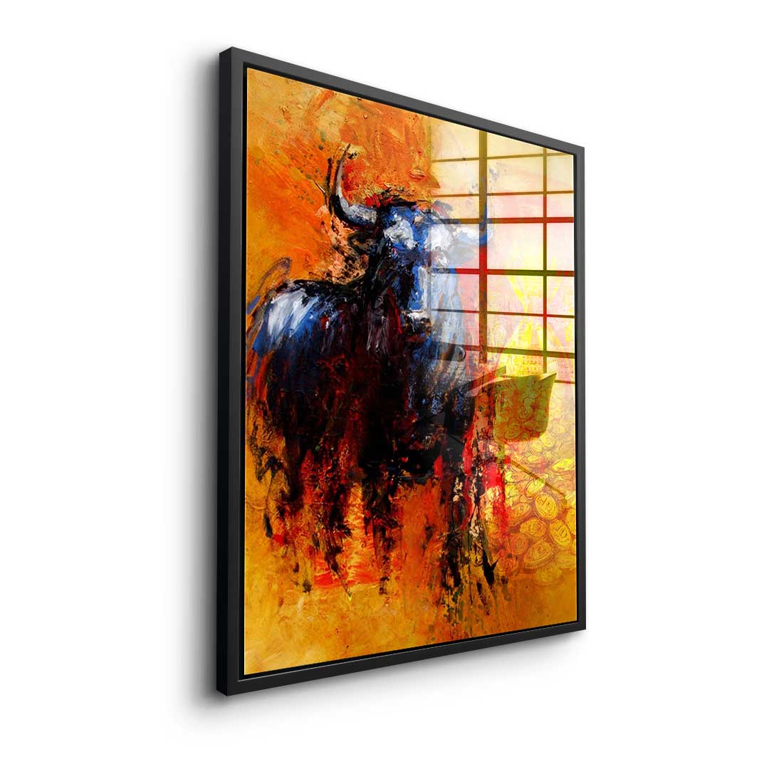 Time is money - acrylic glass