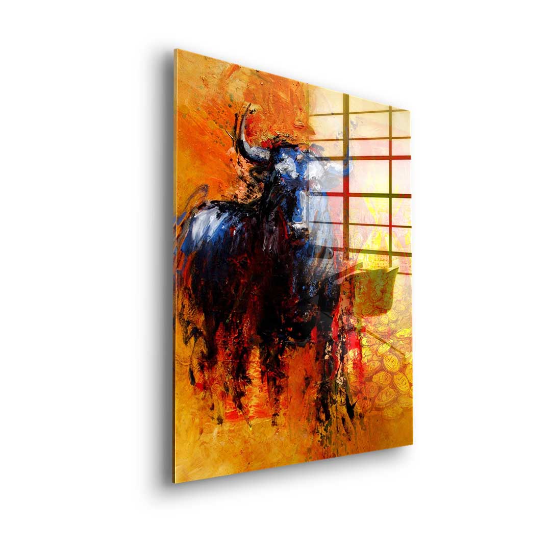 Time is money - acrylic glass