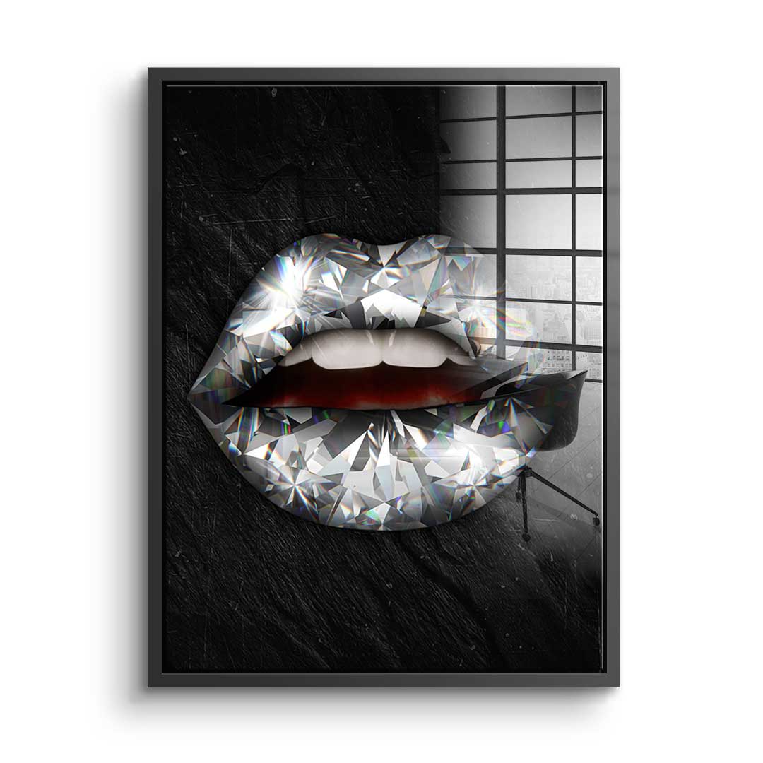 Lips X Diamond - Acrylic