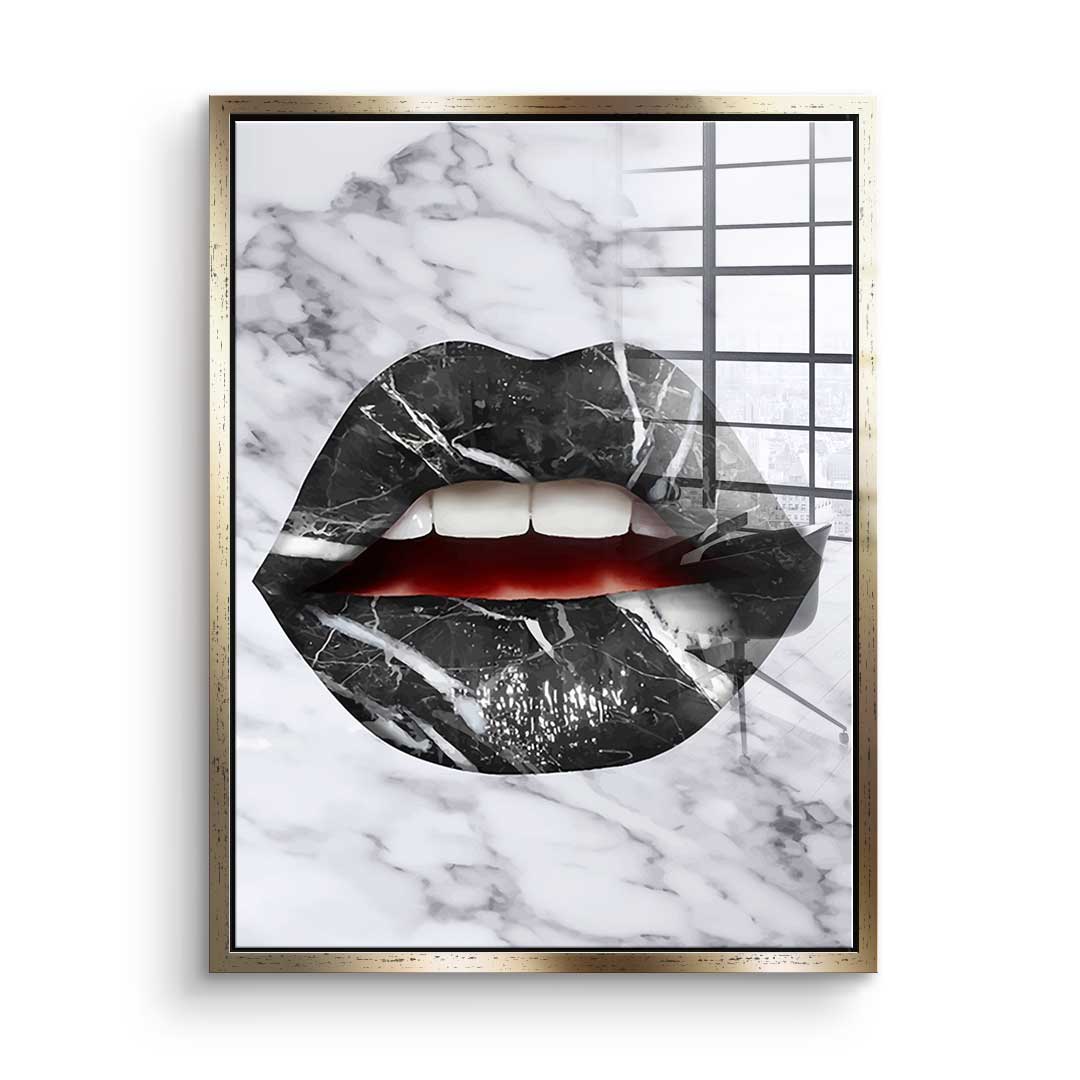 Lips X Marble - Acrylic