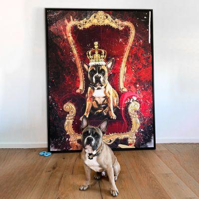 DOTCOM CANVAS® VIP: "Hundeliebe" Auftragsarbeit