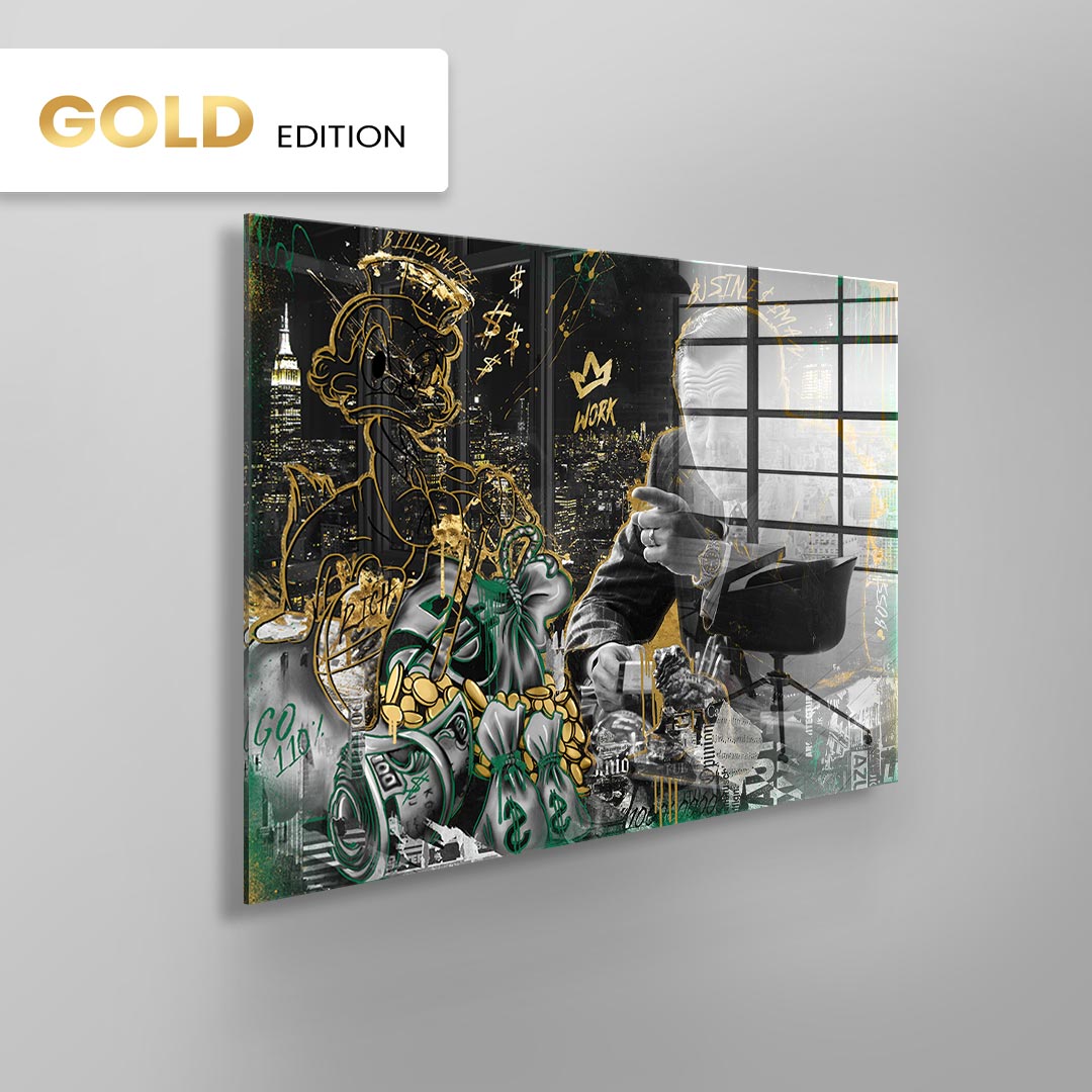 BUSINE$$ MAN - Blattgold