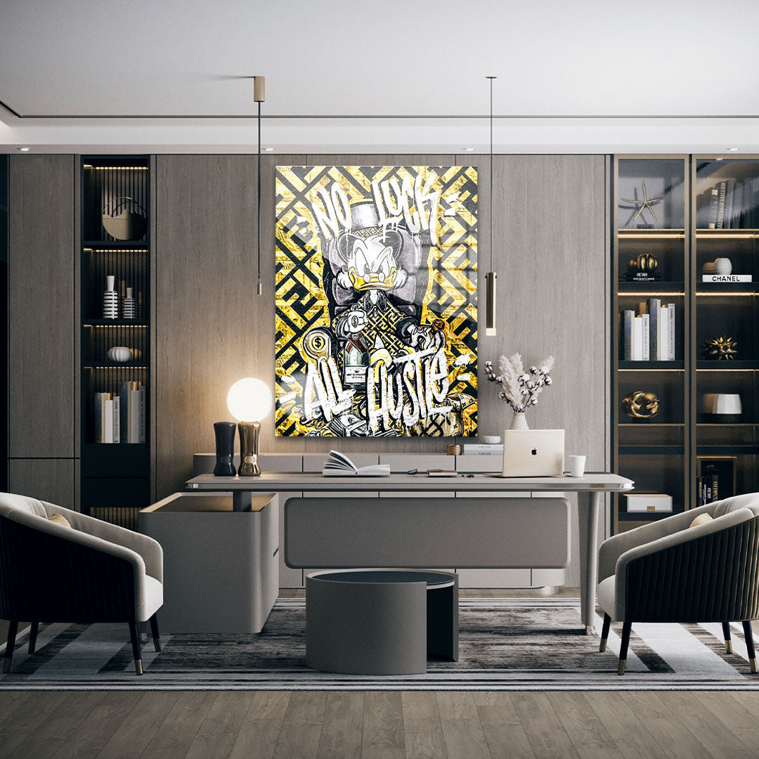 ALL HUSTLE DUCK - BLATTGOLD