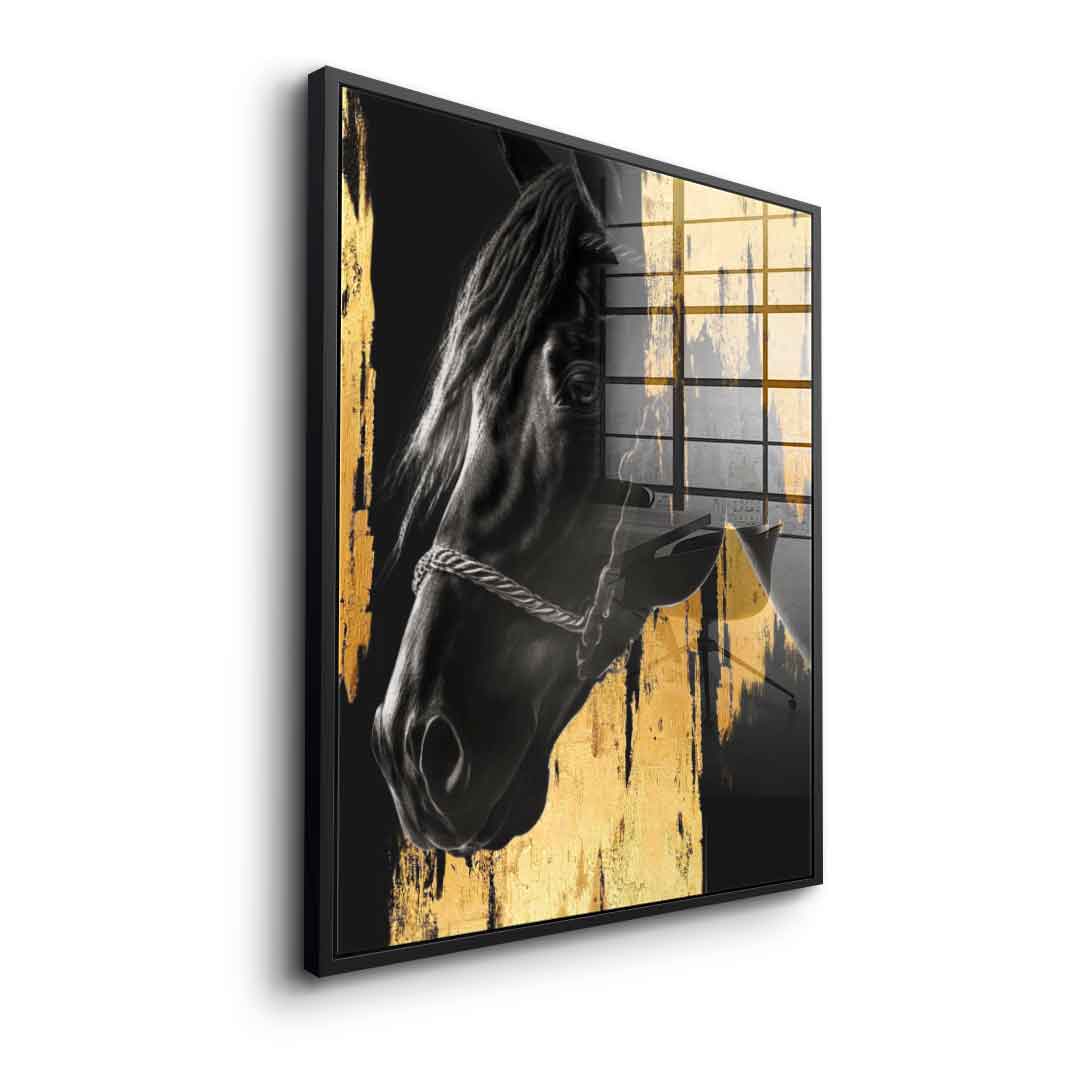 Luxury Horse - Gold Leaf