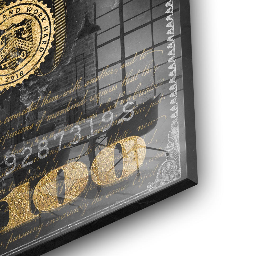 Money dont lie - Blattgold