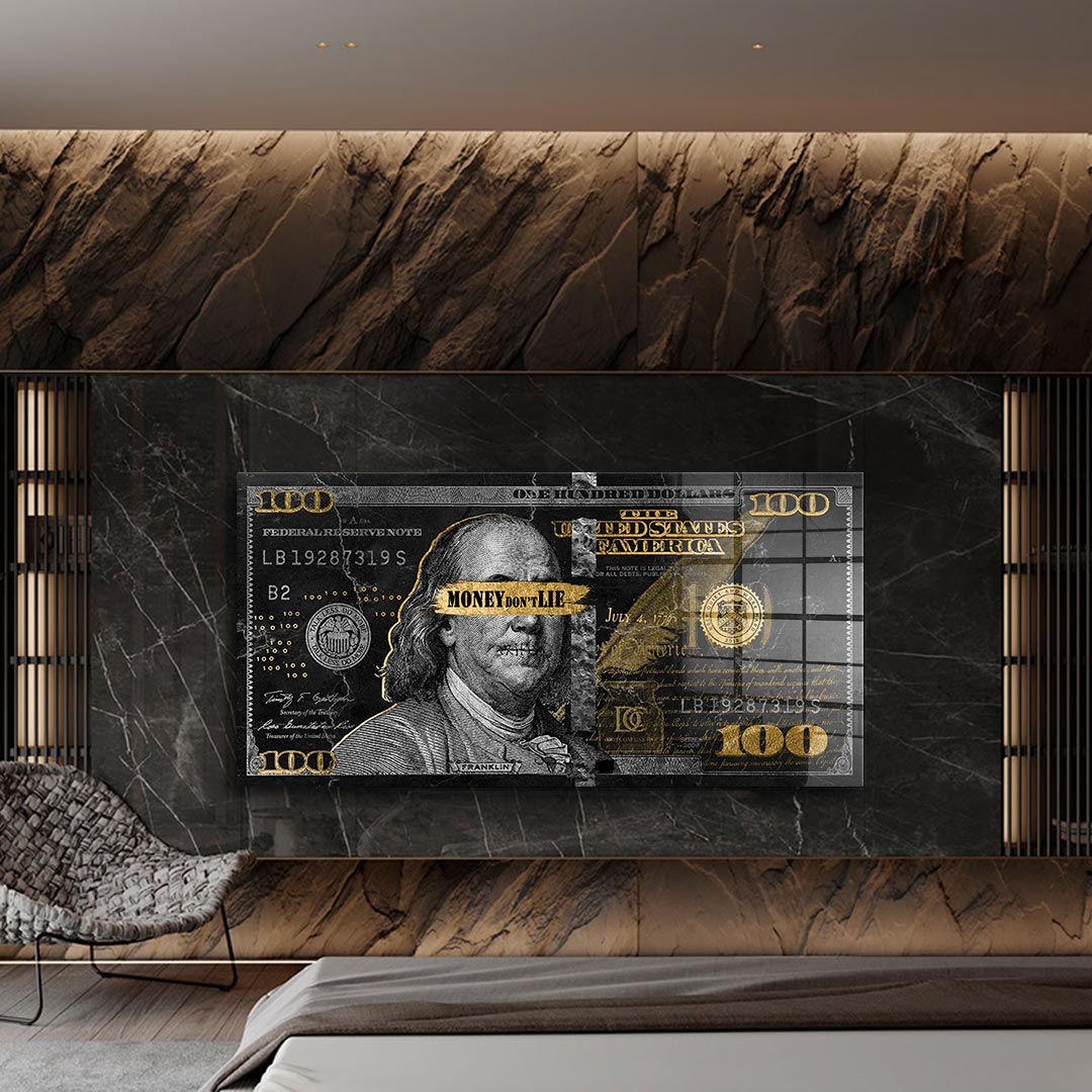 Money don't lie - gold leaf