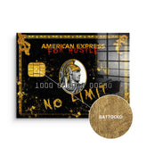 American Express Hustler - Blattgold