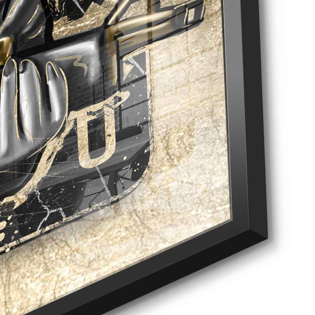 GANGSTER QUEEN - gold leaf