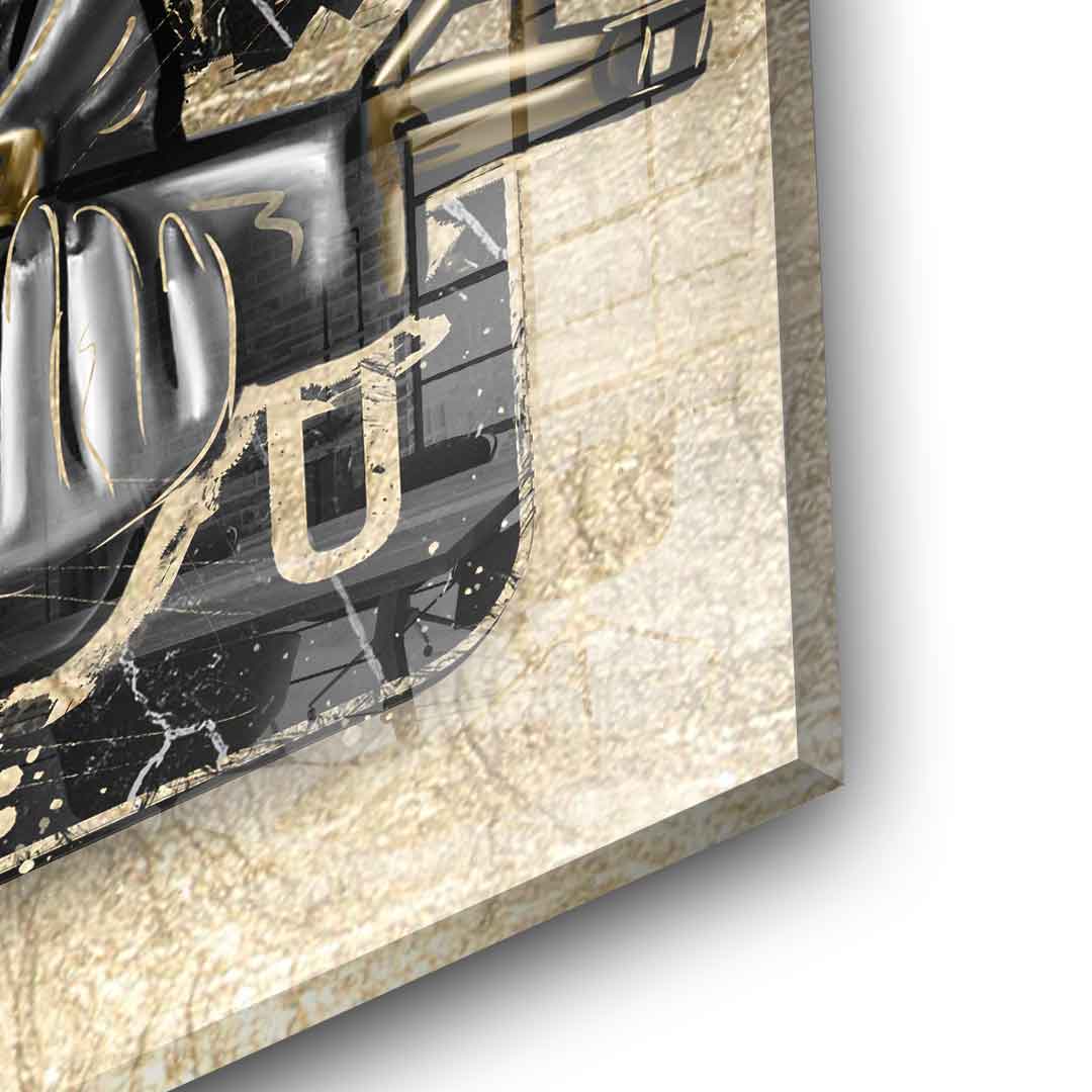 GANGSTER QUEEN - gold leaf