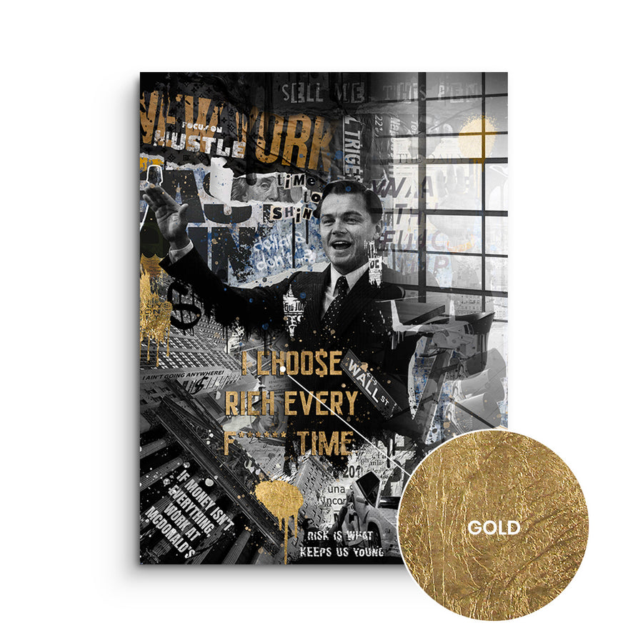 I CHOO$E RICH - Blattgold