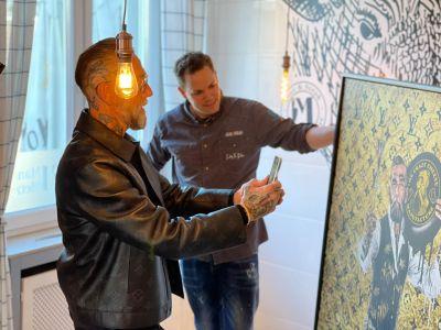 DOTCOM CANVAS® VIP: "Crazy Cheese" Unikat