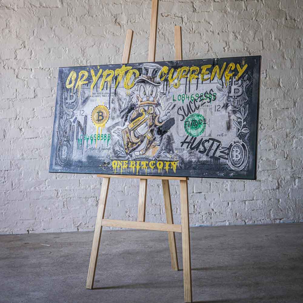 Crypto Duck | Painting – Detail