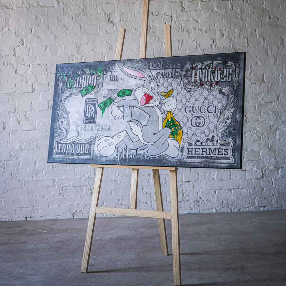 Fast Bunny | Paintings