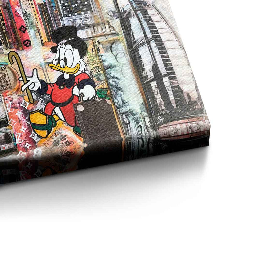 Scrooge McDuck in Dubai