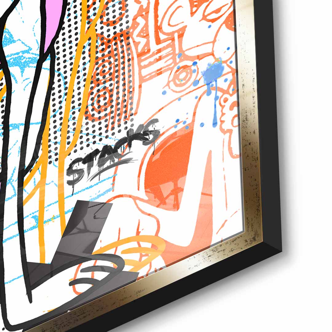 Life in Pink - Acrylic glass