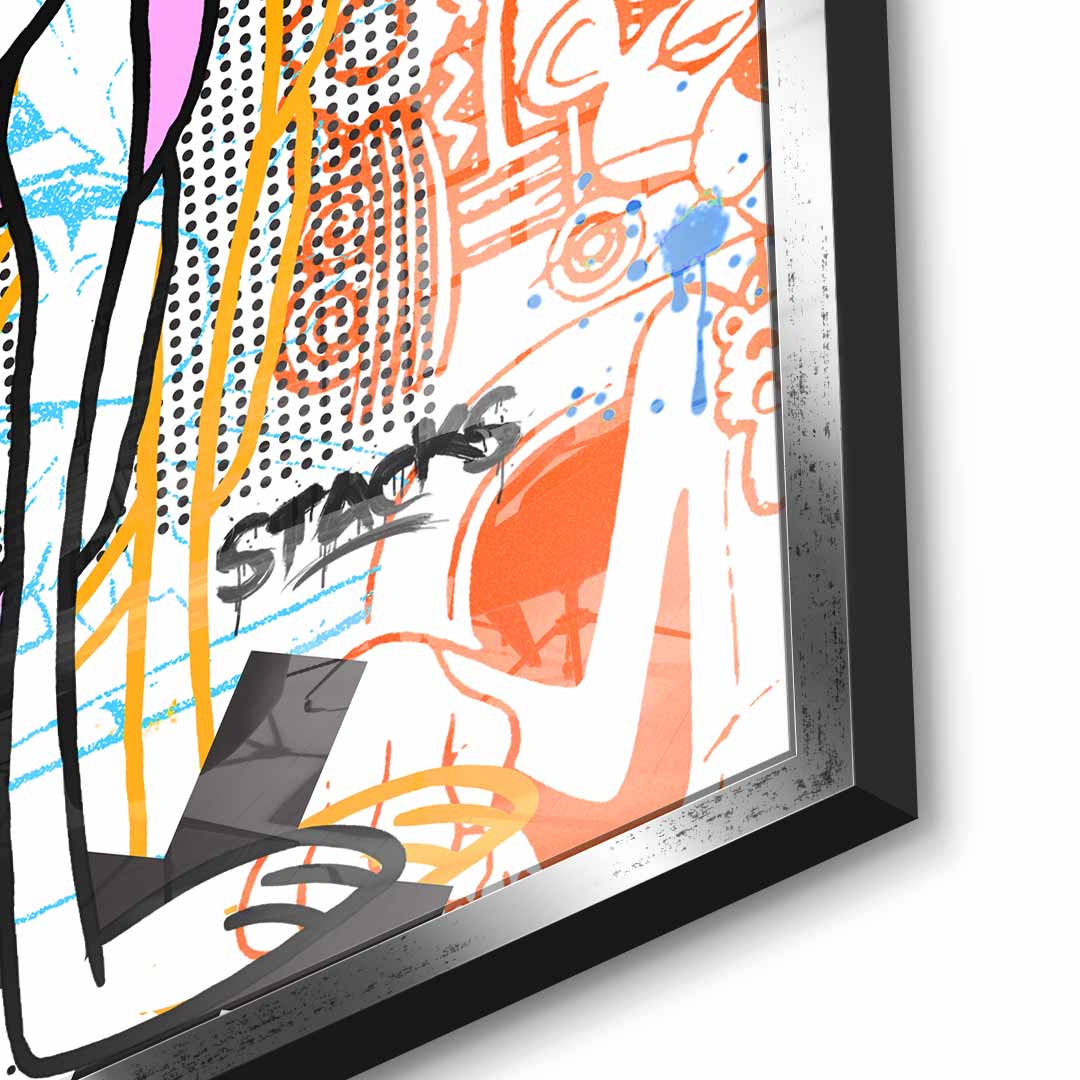 Life in Pink - Acrylic glass