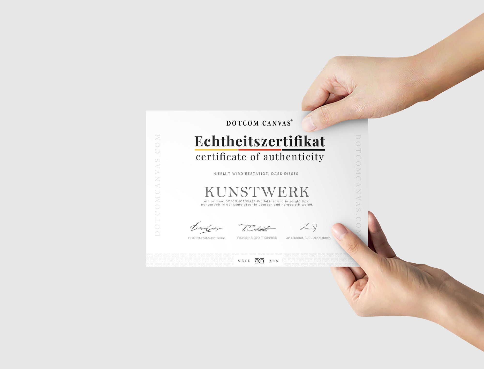 Certificate of Authenticity