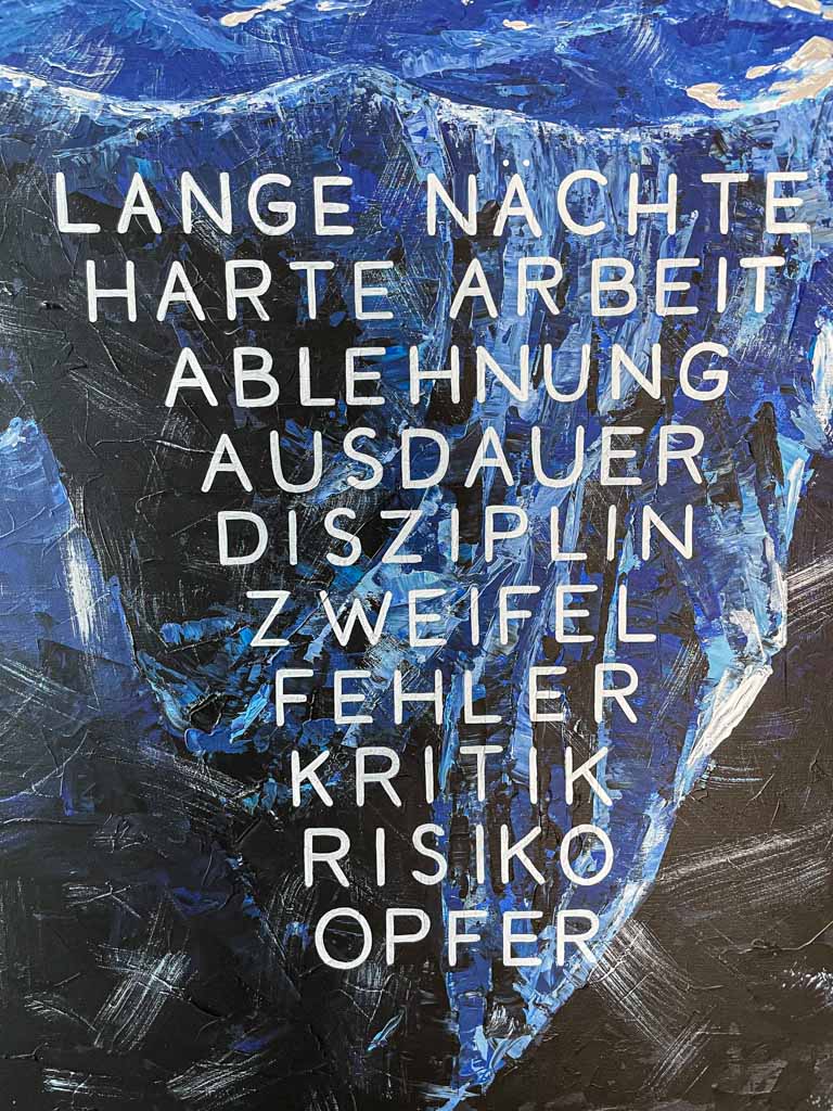 Eisberg des Erfolges | Gemälde