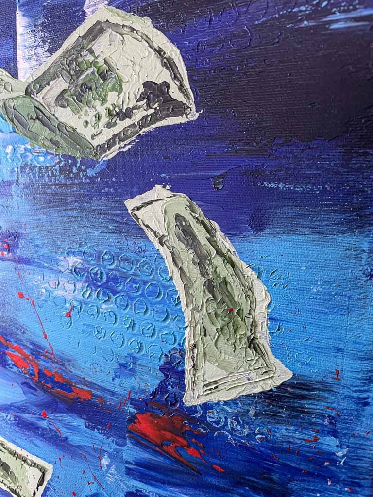 I dont get lucky, i make my own luck | Gemälde