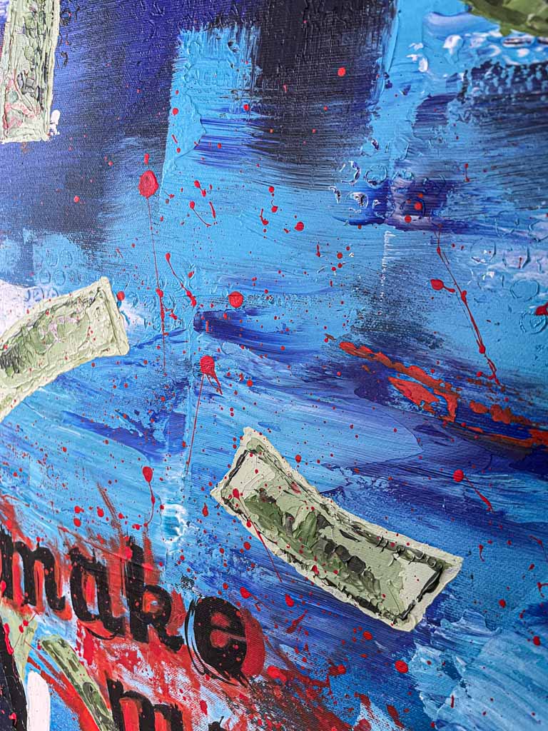 I dont get lucky, i make my own luck | Gemälde