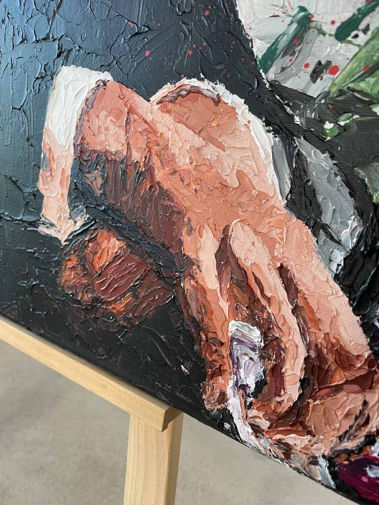 I dont get lucky, i make my own luck | Gemälde