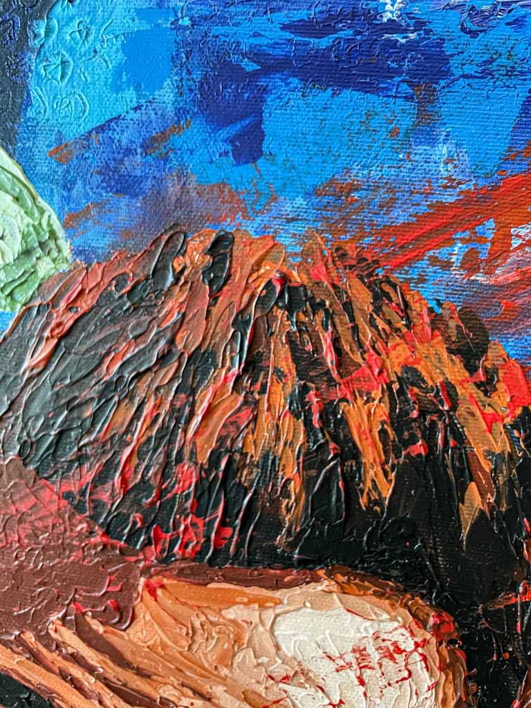 I dont get lucky, i make my own luck | Gemälde