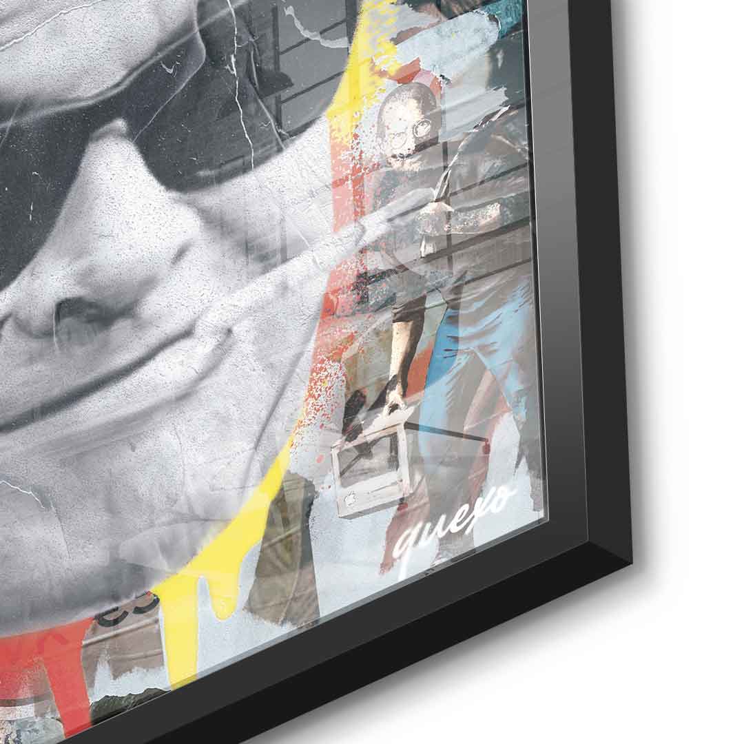 Hustle Hard - Acrylglas