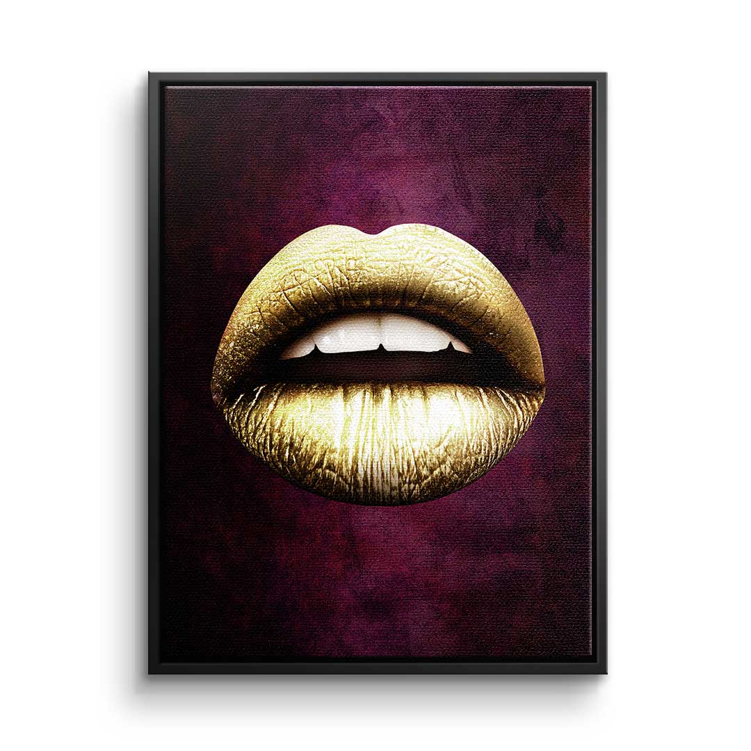 Lippen X Red & Gold – Detail