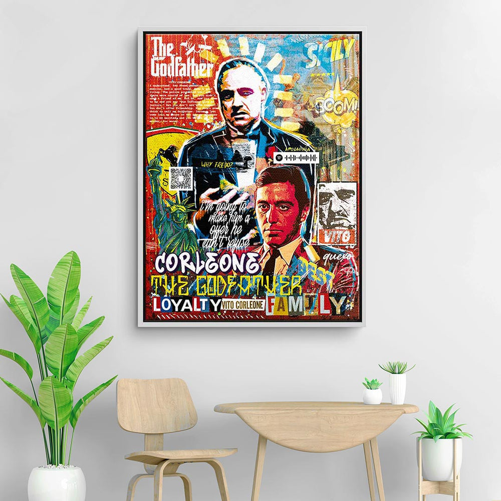 The Godfather Style Leinwandbild – Ansicht 2