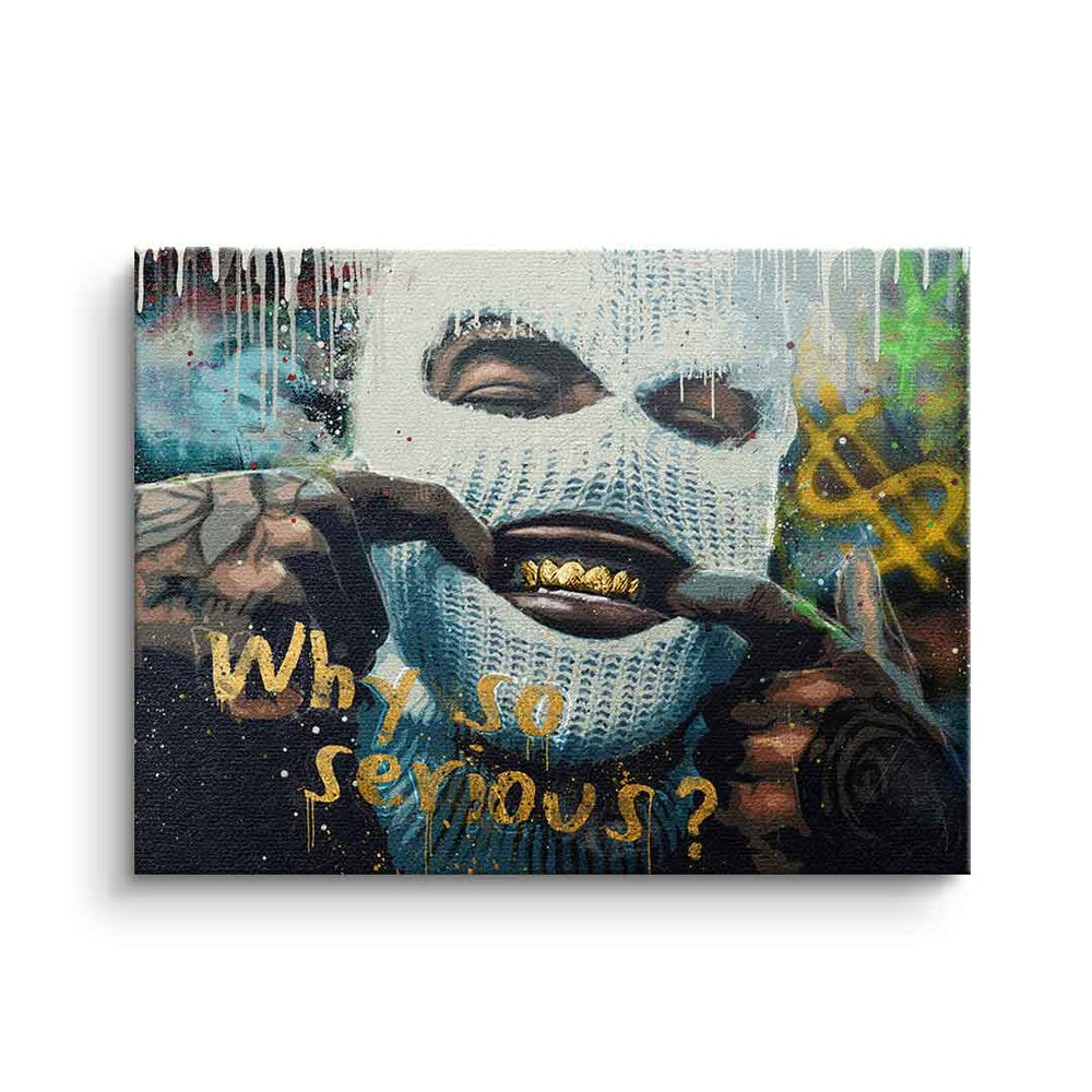 Bad Guy als Leinwandbild – Motivationsbild von DOTCOMCANVAS®