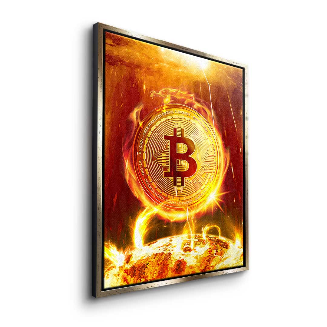 Bitcoin on Fire