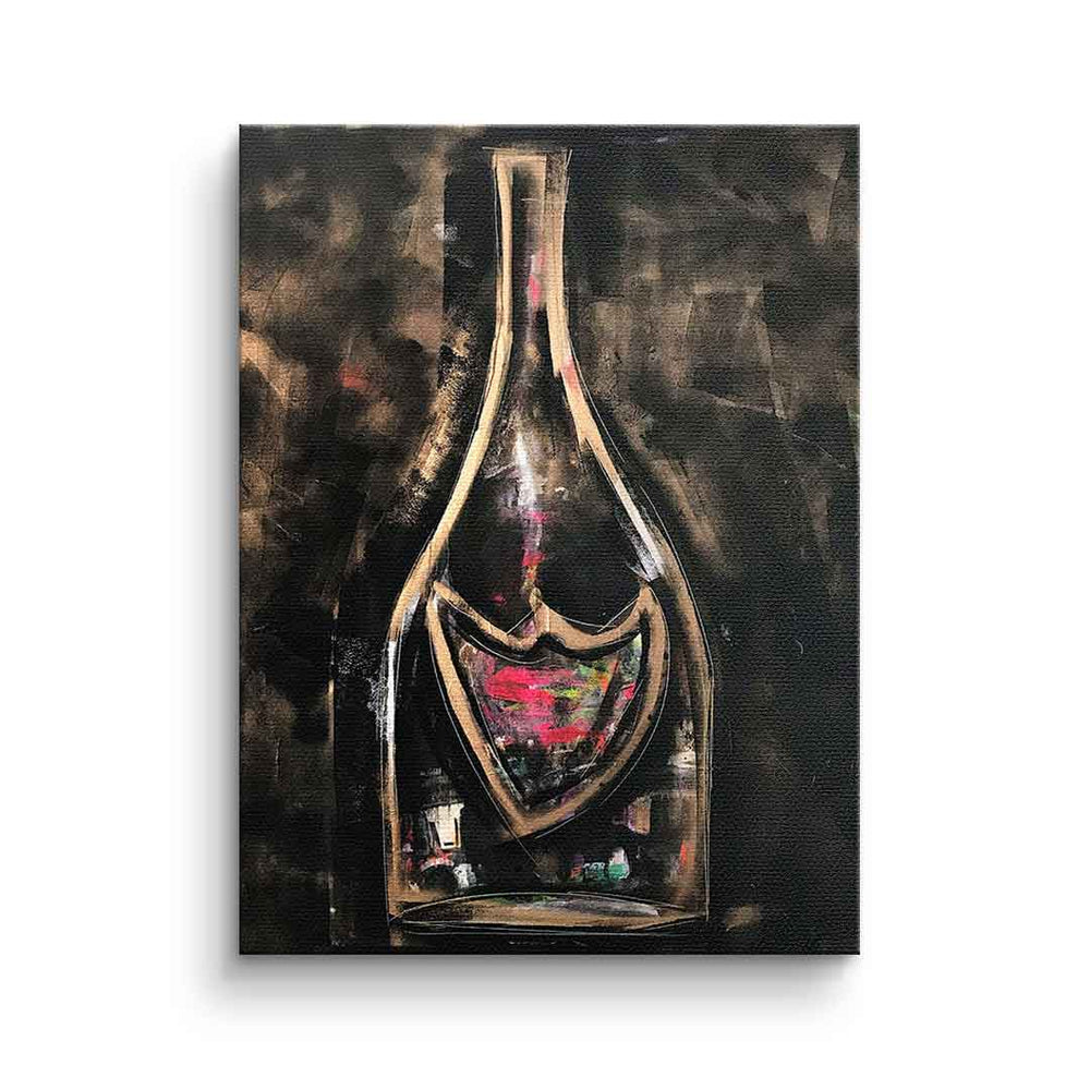 Bronze Champaign als Leinwandbild – Architektur Wandbild von DOTCOMCANVAS®